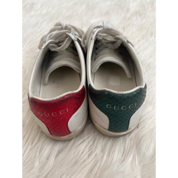 Gucci Ace Bee Embroidered Sneakers - Picture 5 of 10